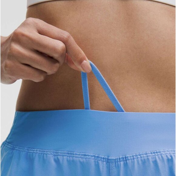 Lululemon Fast and Free High-Rise Classic-Fit Split Short 3" Pool Party - Picture 5 of 9